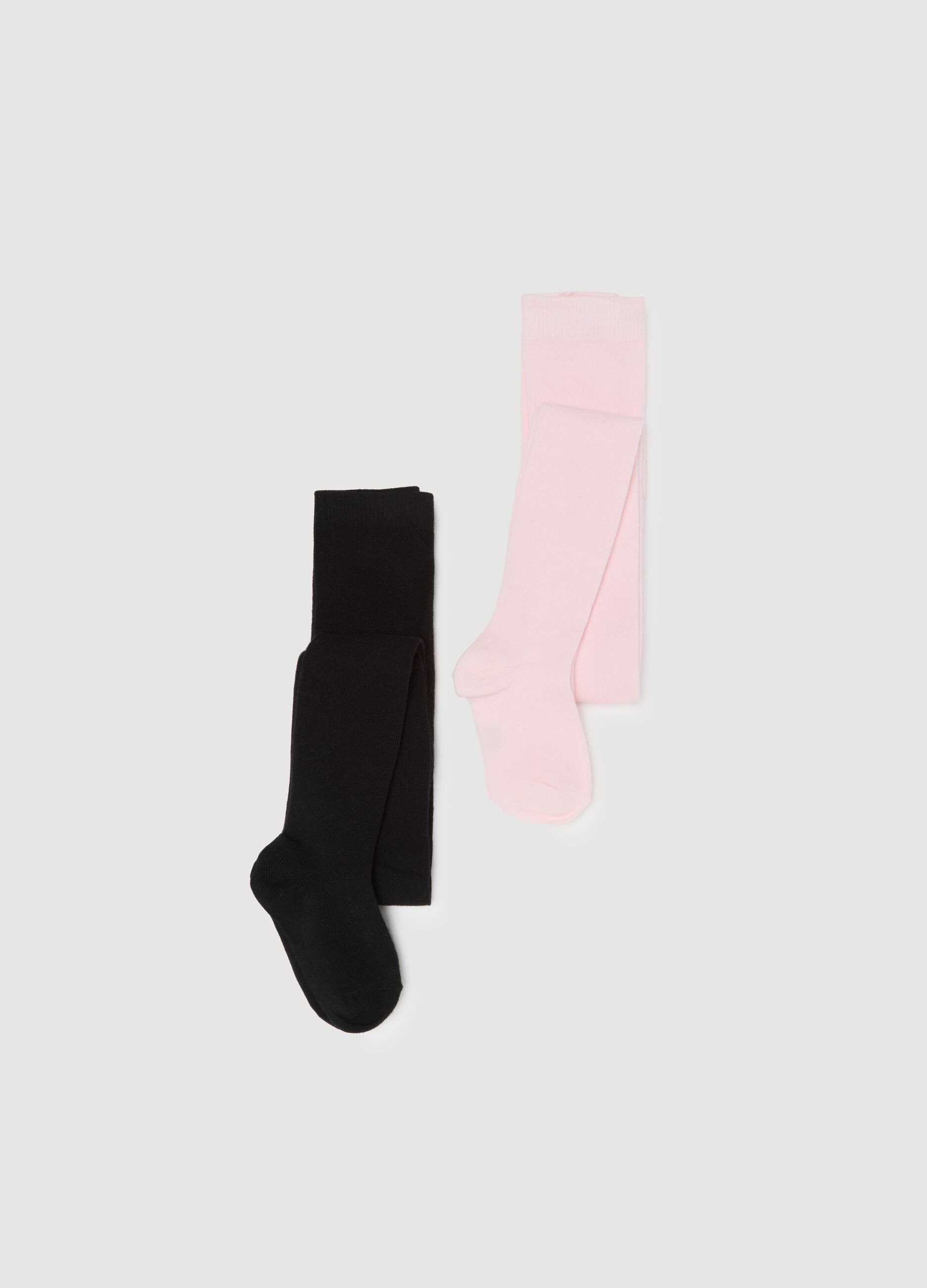 Pack of pink children's tights