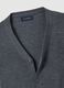 Grey merino wool regular fit waistcoat_5
