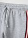 Grey pure cotton jogger trousers for baby regular fit_2