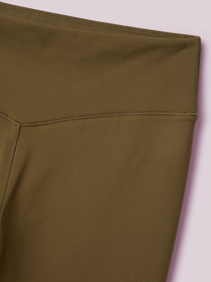 Leggings a vita alta in tessuto tecnico elasticizzato ALTAVIA STUDIO _5