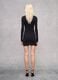 Black Mock-Neck Mini Dress_4
