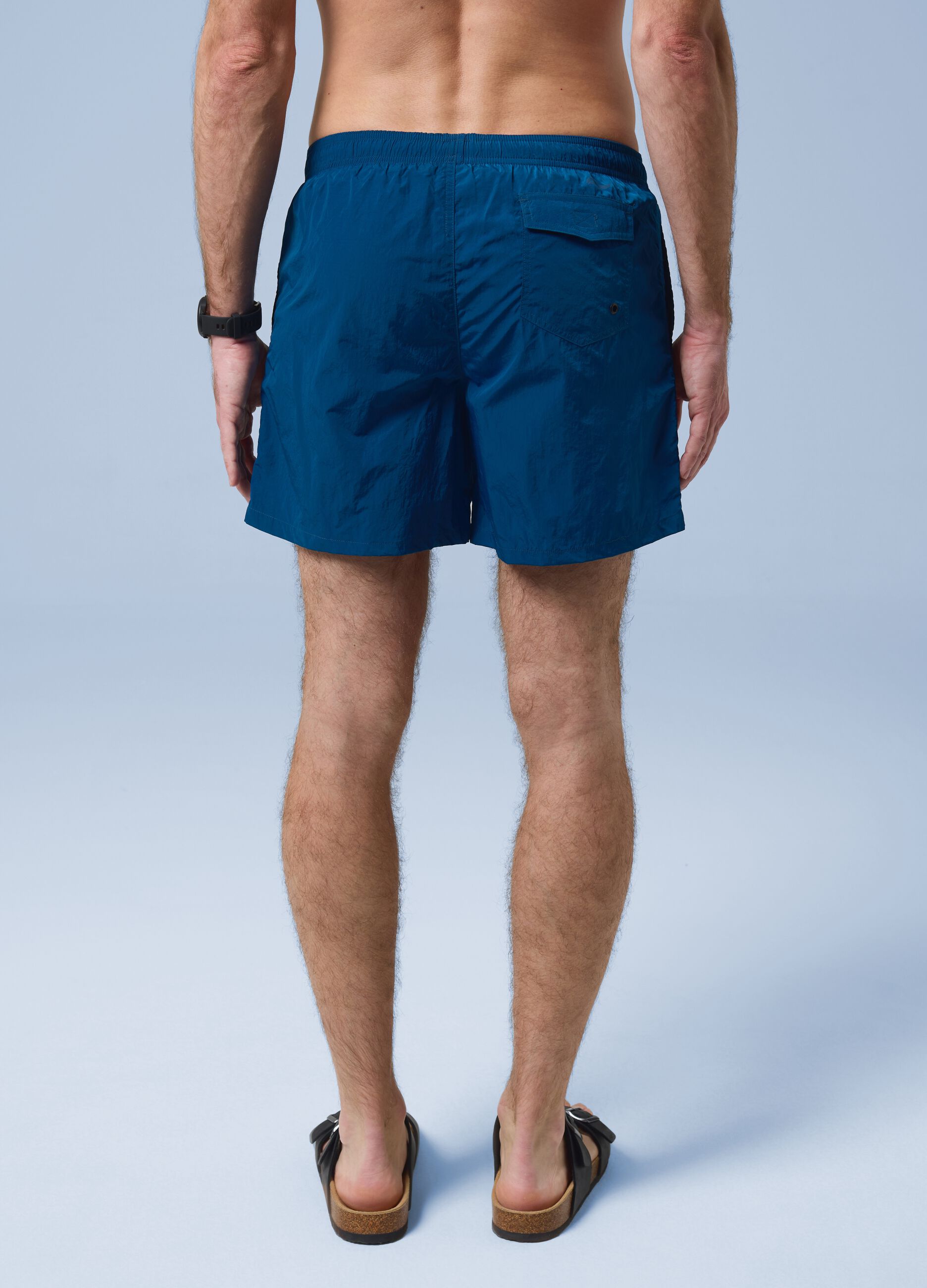 Costume boxer ALTAVIA SAILNG blu con vita elasticizzata