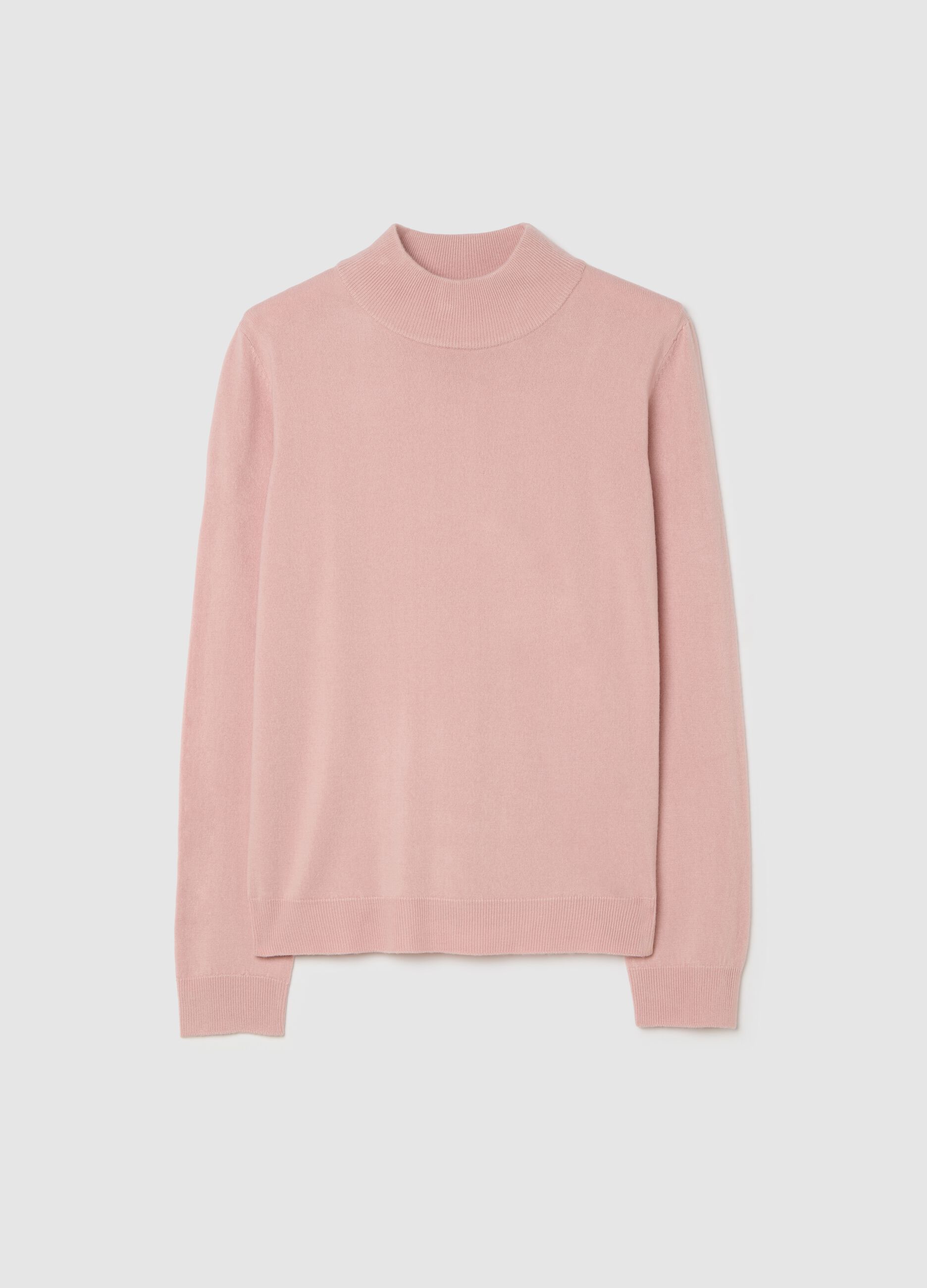 Pink regular fit sweater