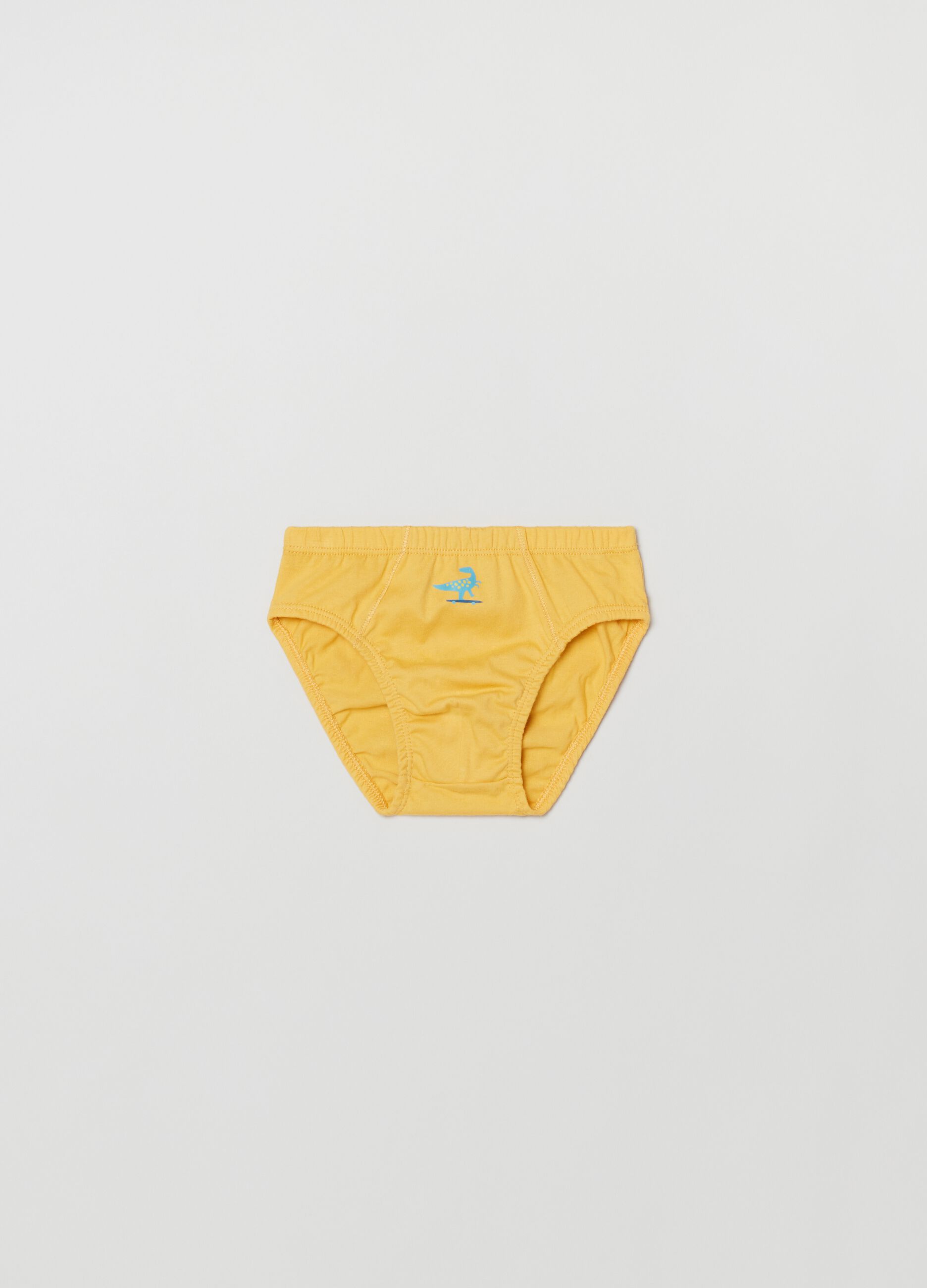 Tripack slip in cotone con stampa _1
