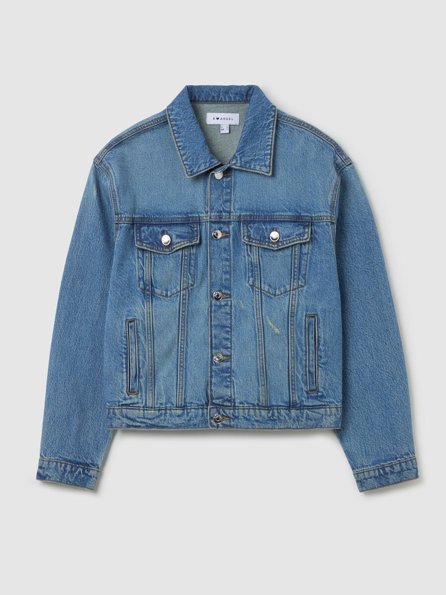 Short denim jacket_4