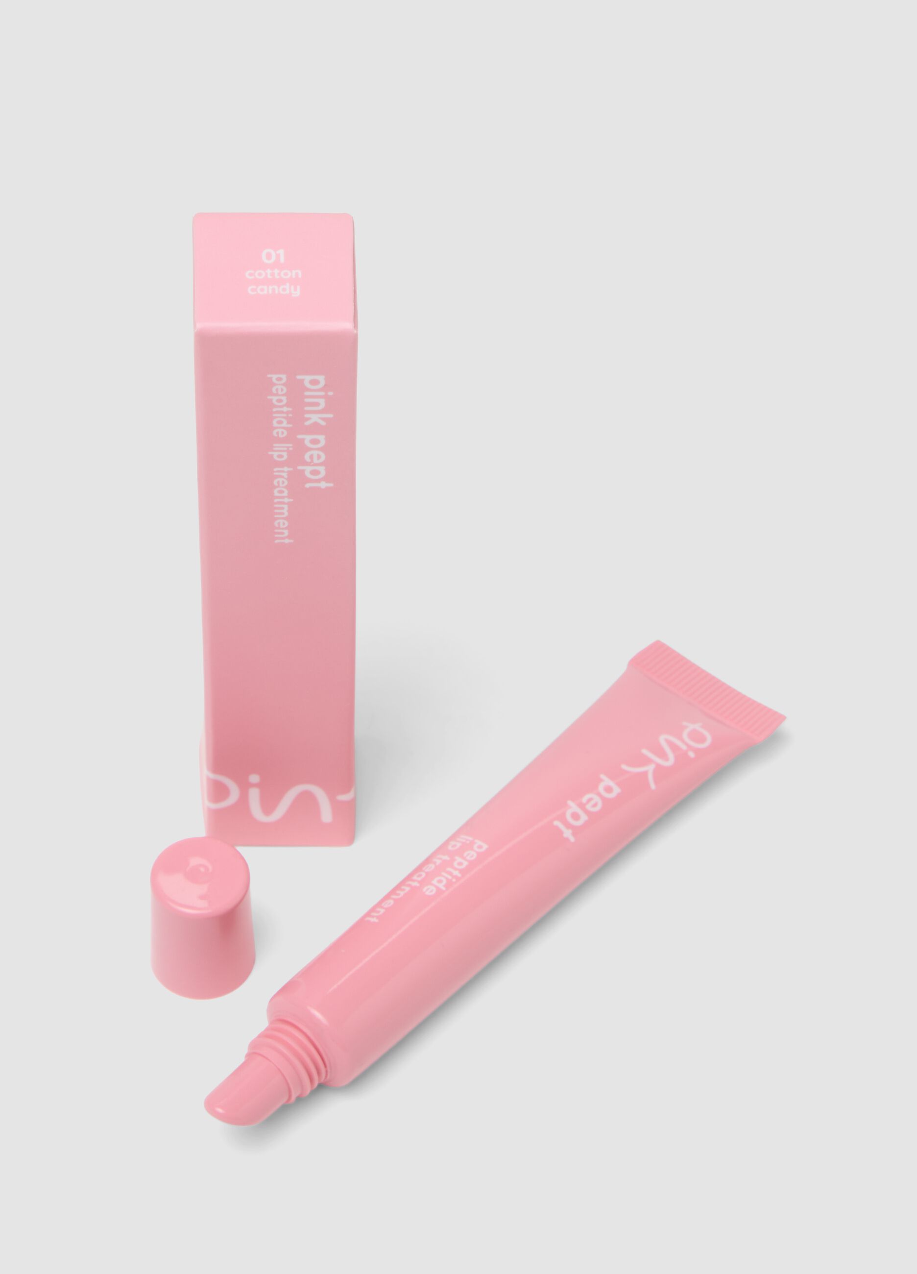 Pink Pept peptide lip treatment 01 cotton candy