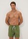 Sea-green boxer swim shorts with drawstring_0