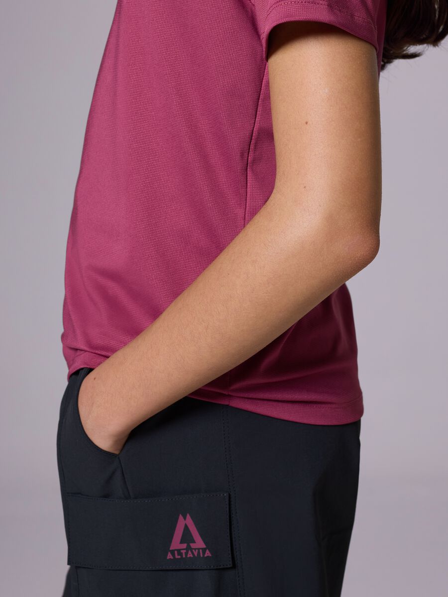 ALTAVIA WITH DEBORAH COMPAGNONI T-shirt in technical fabric_1