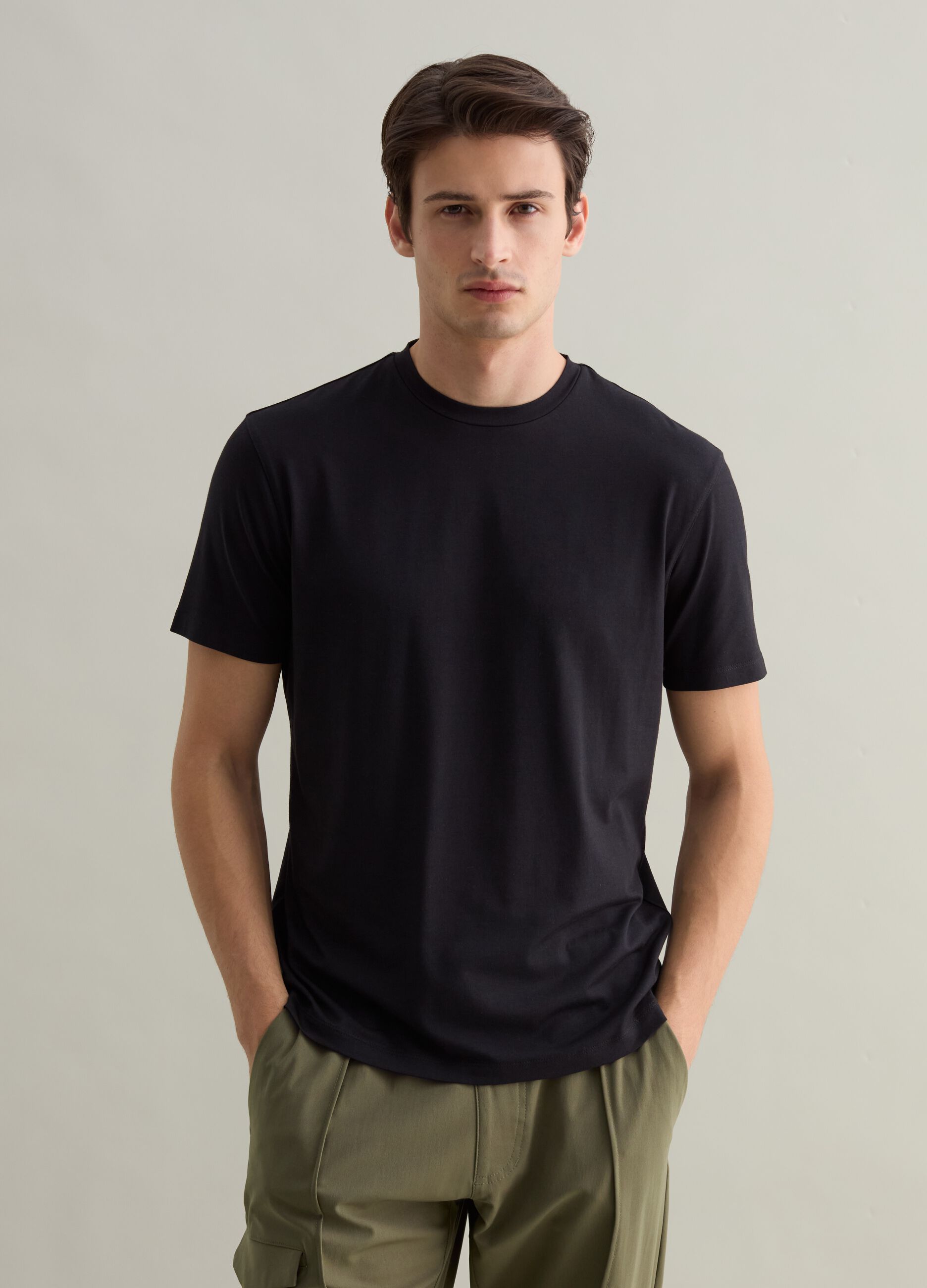 Ovs t shirt uomo manica lunga top