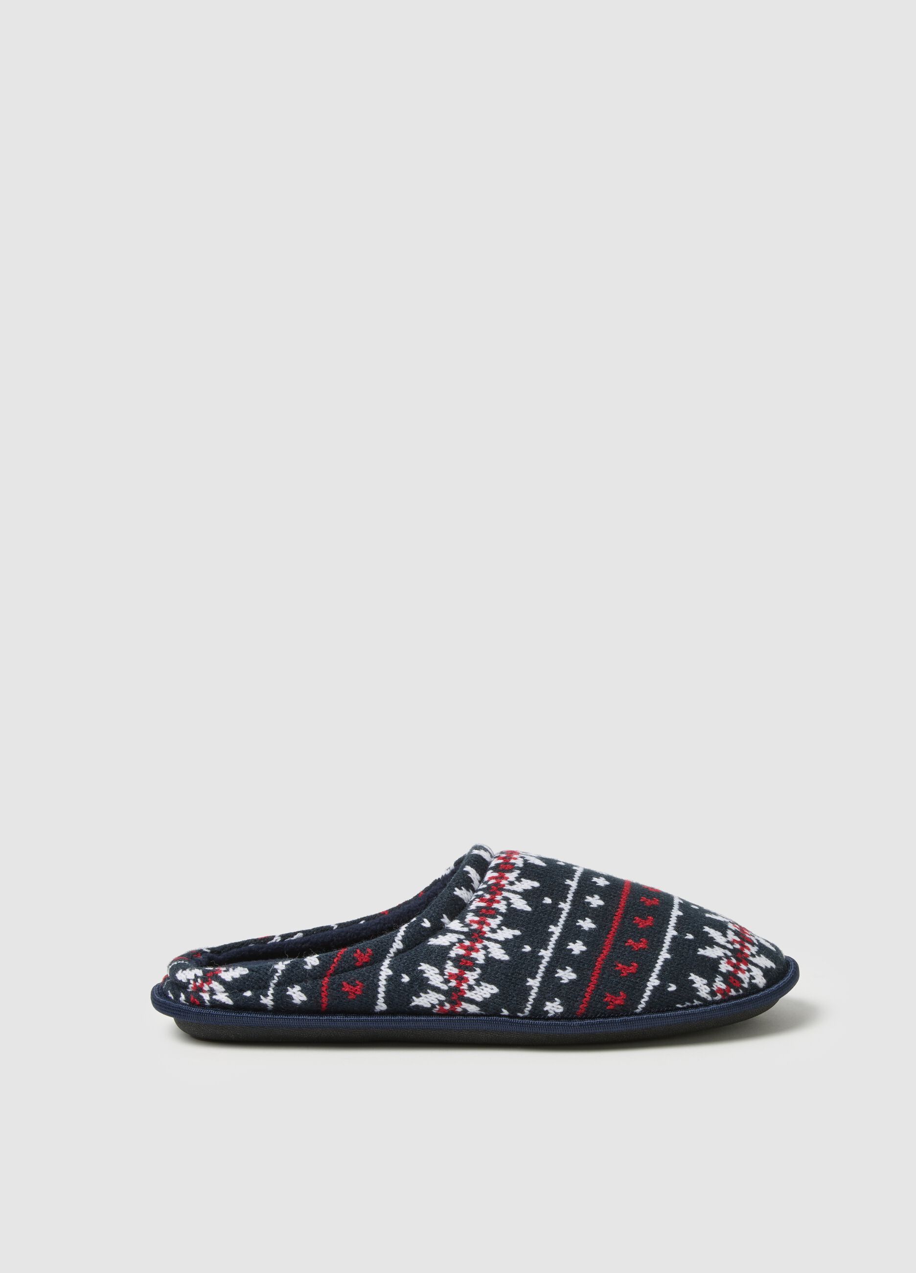 Multicolour Christmas Slippers
