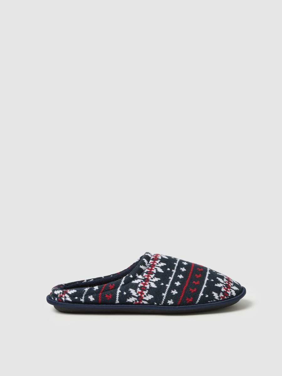 Multicolour Christmas Slippers_0