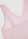 Pink pure viscose tank top with regular fit_5