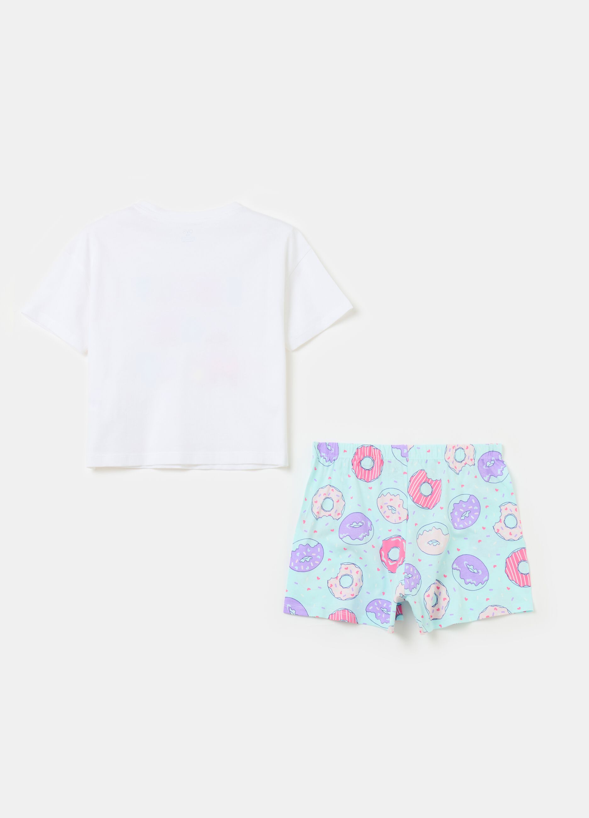 Organic cotton pyjamas with print