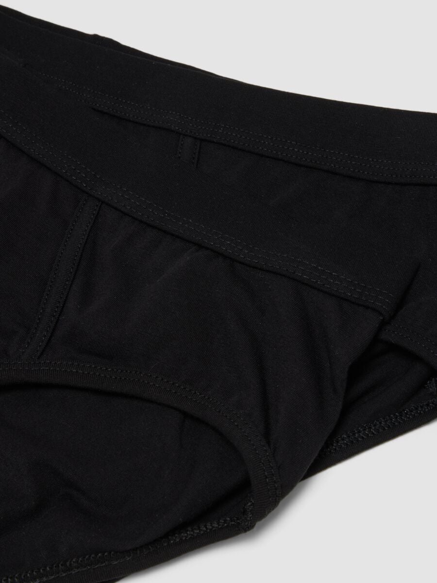 2-pack of black stretch Supima cotton briefs_5