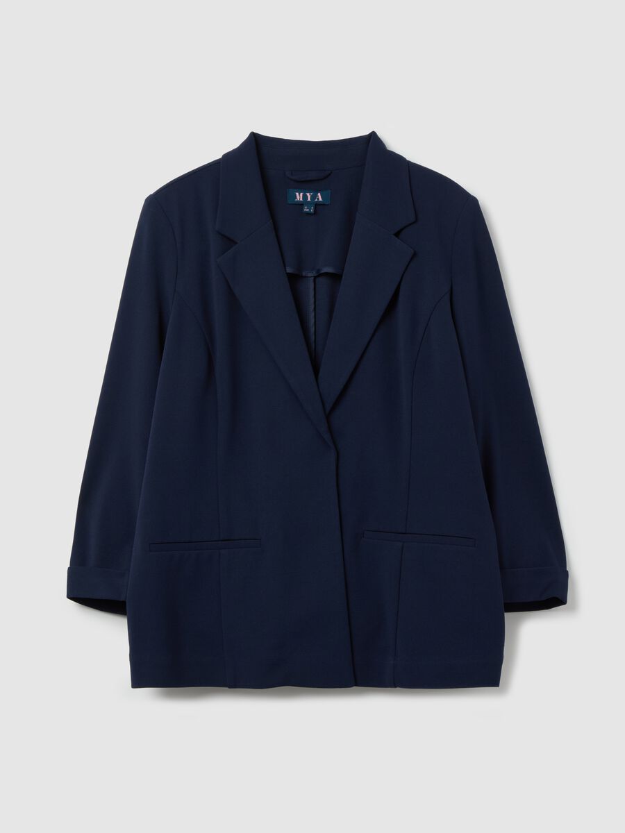Curvy open blazer_4