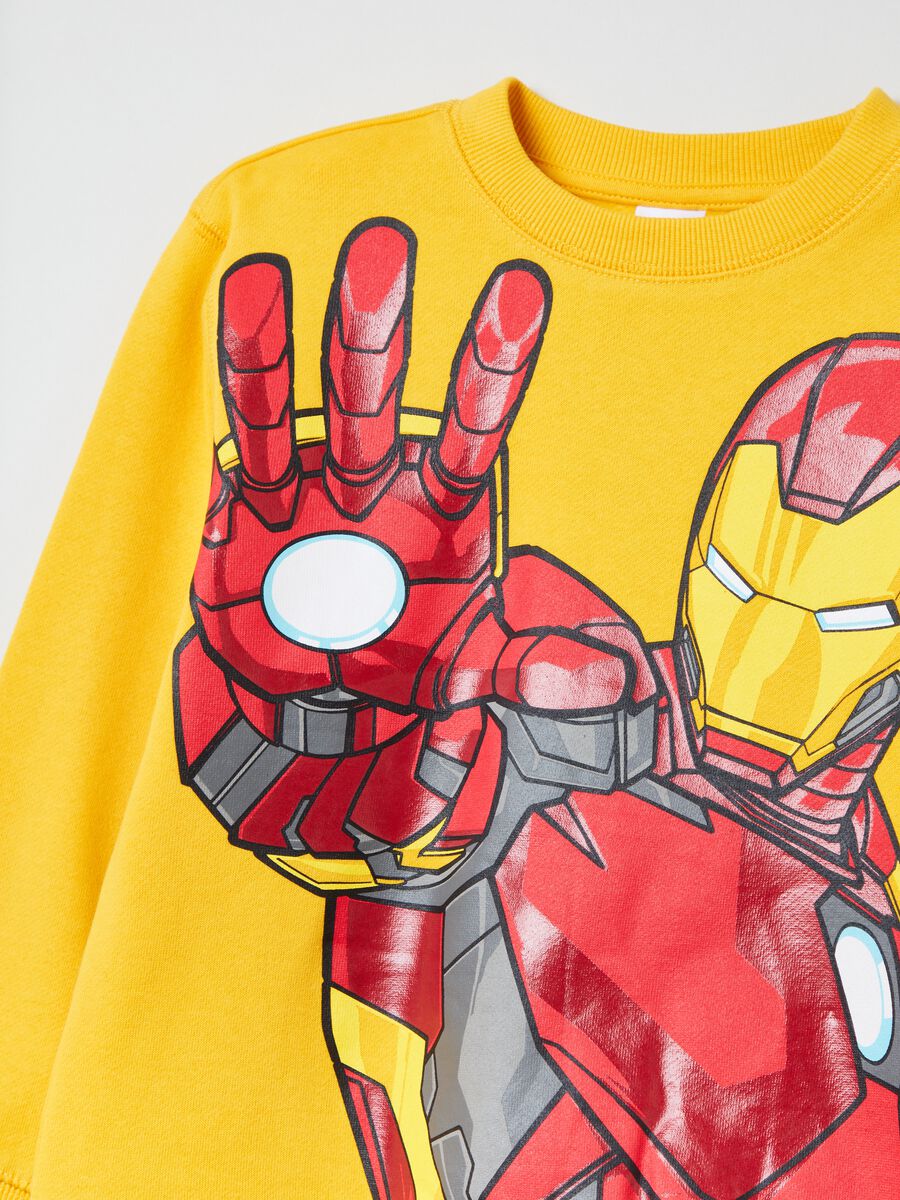 Jogging set in felpa con stampa Iron Man_2