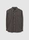 Black Checked Flannel Shirt_4