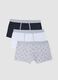 Three-pack of multicolour stretch cotton boxers, regular fit_4
