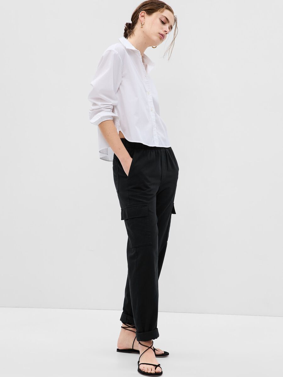 Cargo twill joggers_0