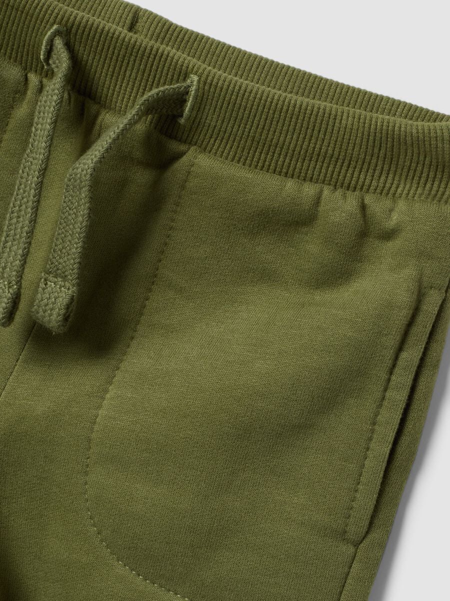Beige and green set in pure organic cotton_3
