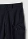 Stylish Blue Regular Fit Cargo Trousers_1