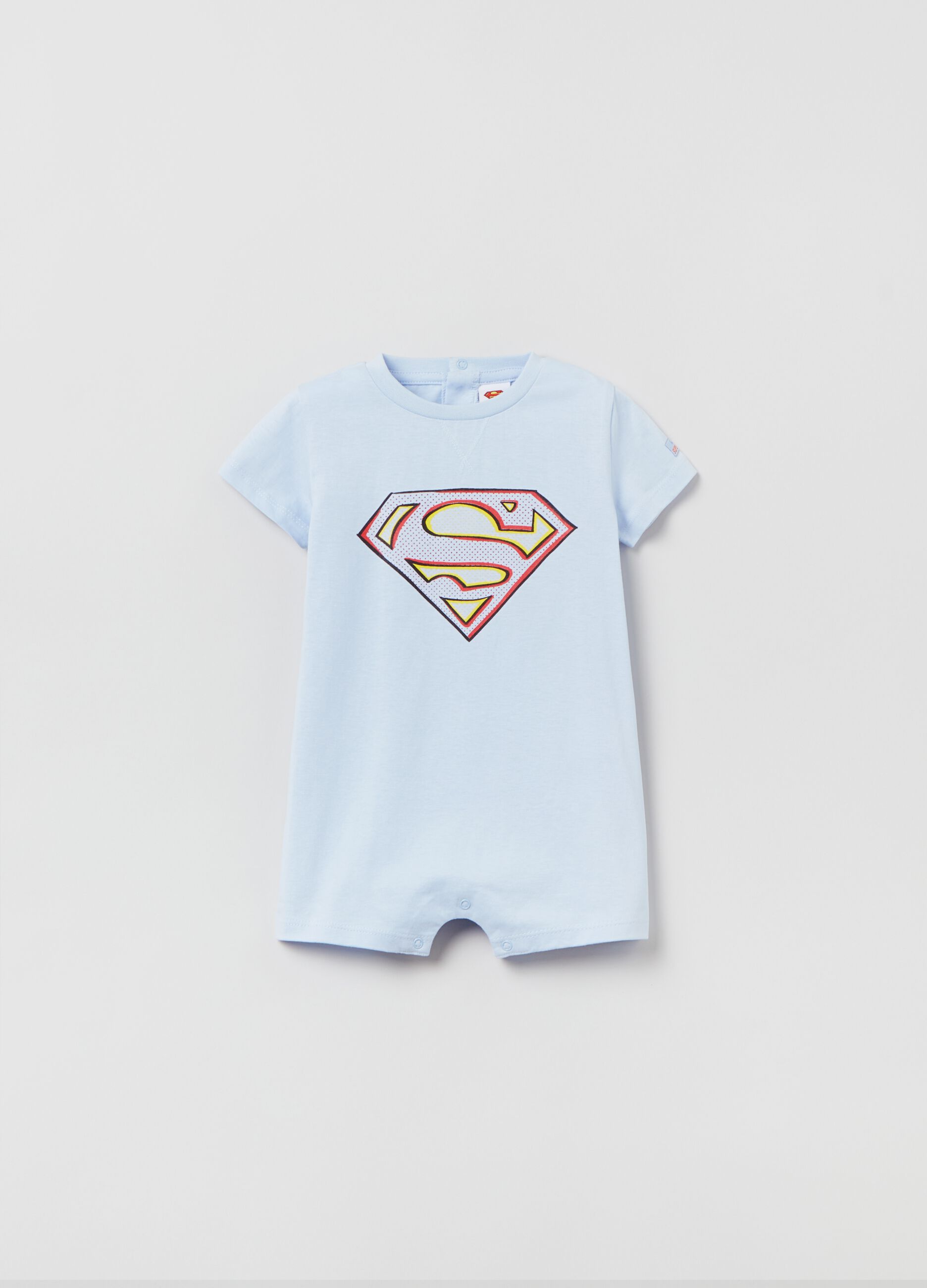 Pagliaccetto pigiama in cotone Superman_0