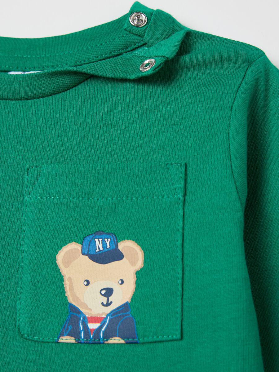 Long-sleeved T-shirt with "New York City" print_3
