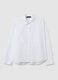 Oversized pure cotton white shirt_4