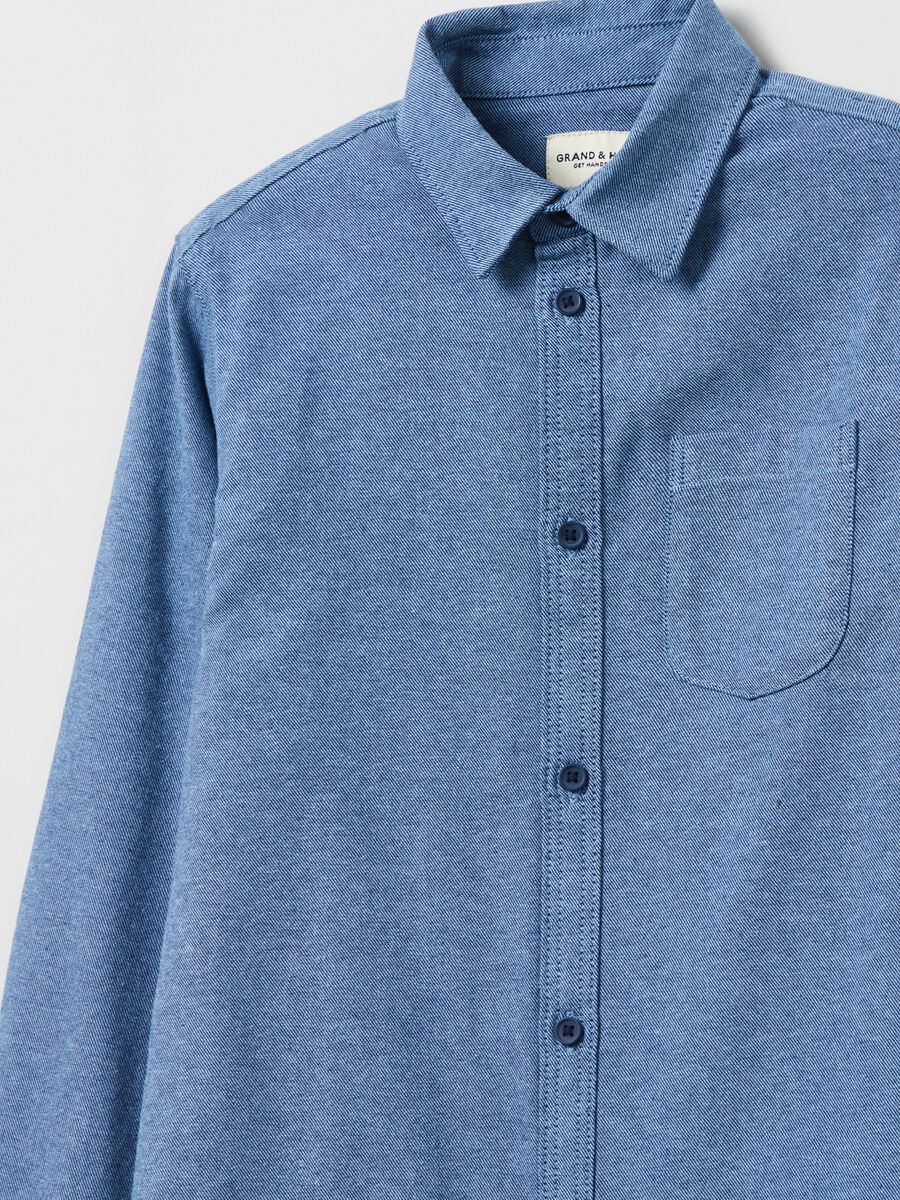 Camicia in twill di cotone_2