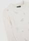 Girls' white regular fit jumper with sparkles_2