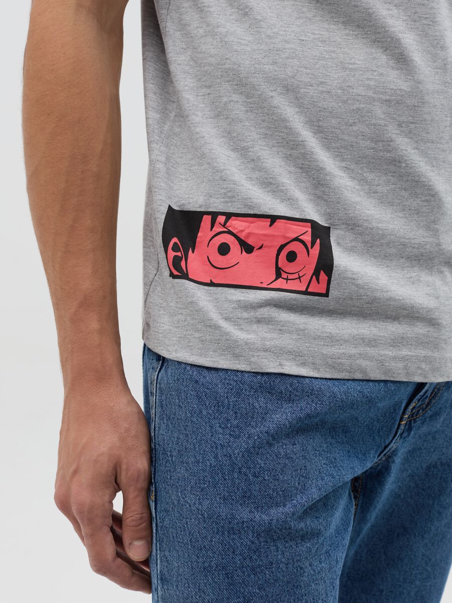 T-shirt with Luffy print_3