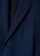 Blue Single-Breasted Slim Fit Jacket_5