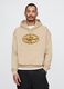 Beige Hoodie Sweatshirt Gap_0