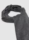 Grey Scarf with Metallic Details_1