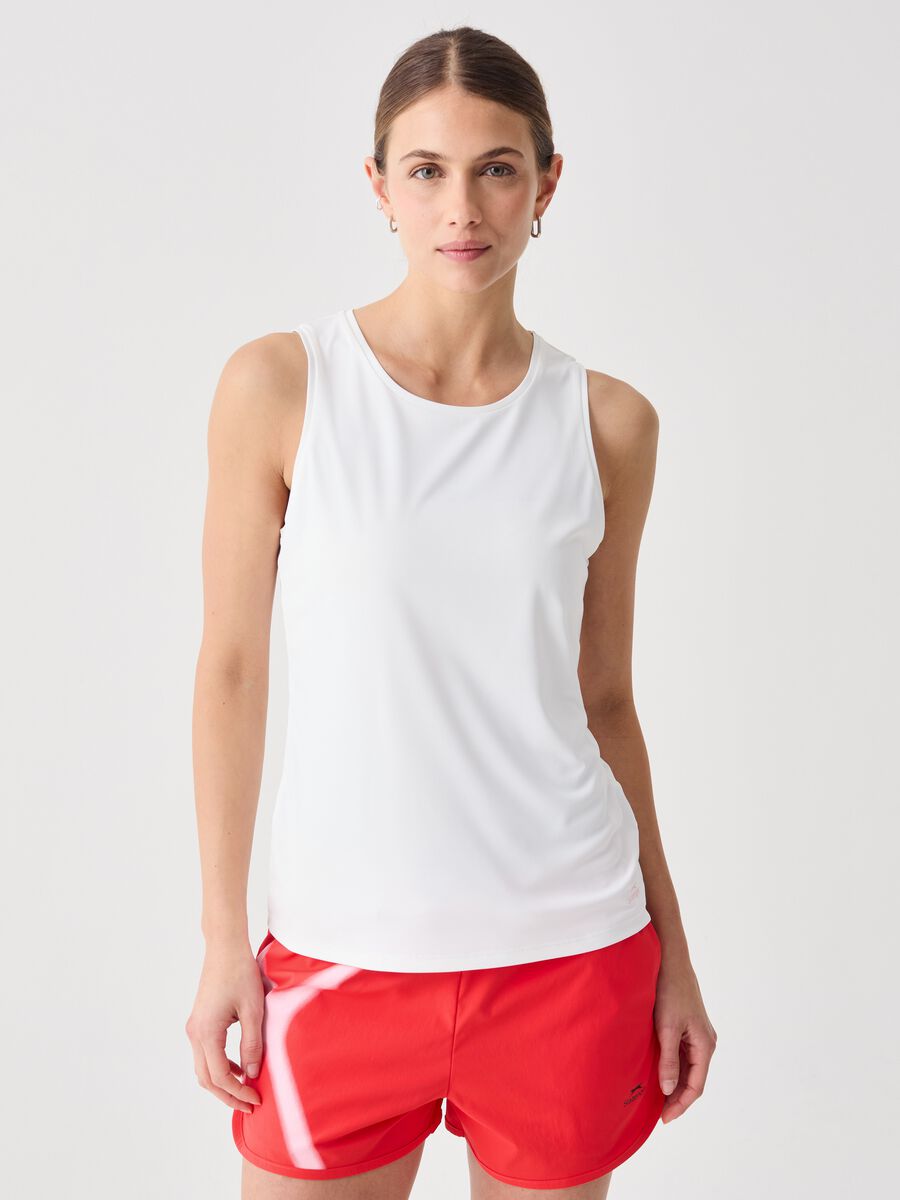SLAZENGER sports tank top with logo print_0