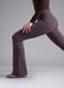 Leggings viola flare in tessuto elasticizzato traspirante ALTAVIA STUDIO_4