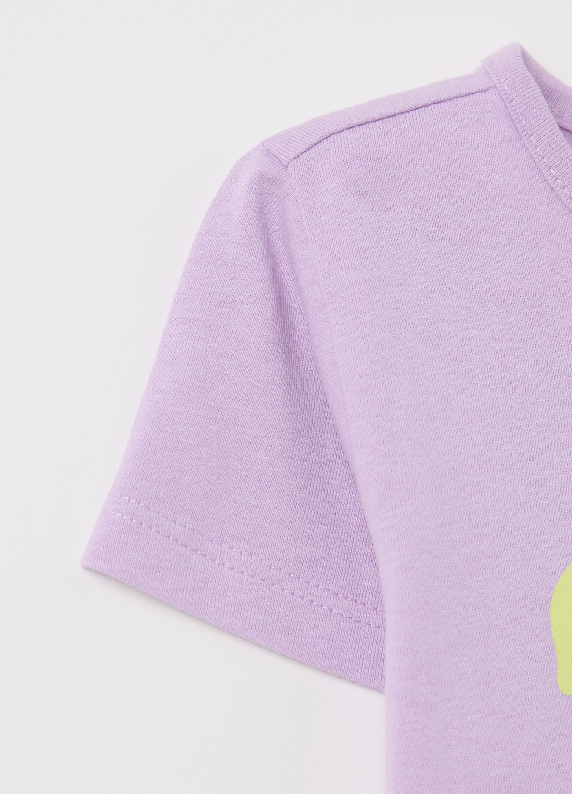 Cotton T-shirt with print