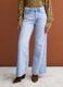 Light blue wide-leg jeans in pure cotton_1