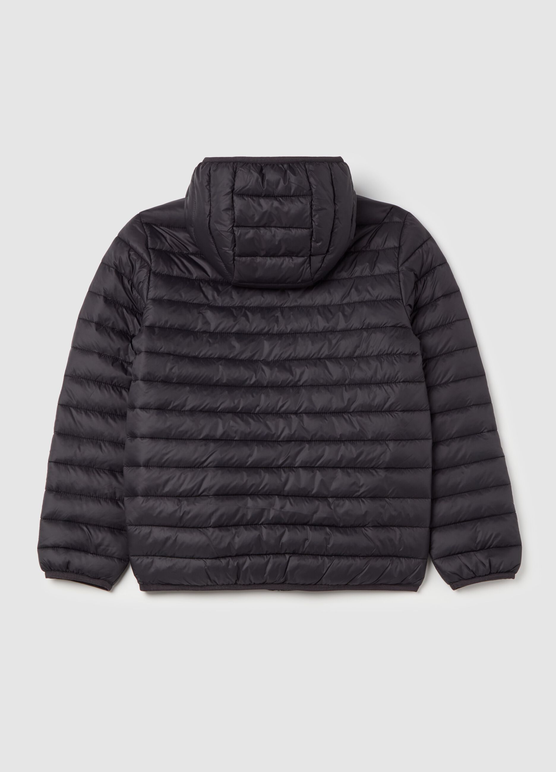 Piumino ultralight con cappuccio