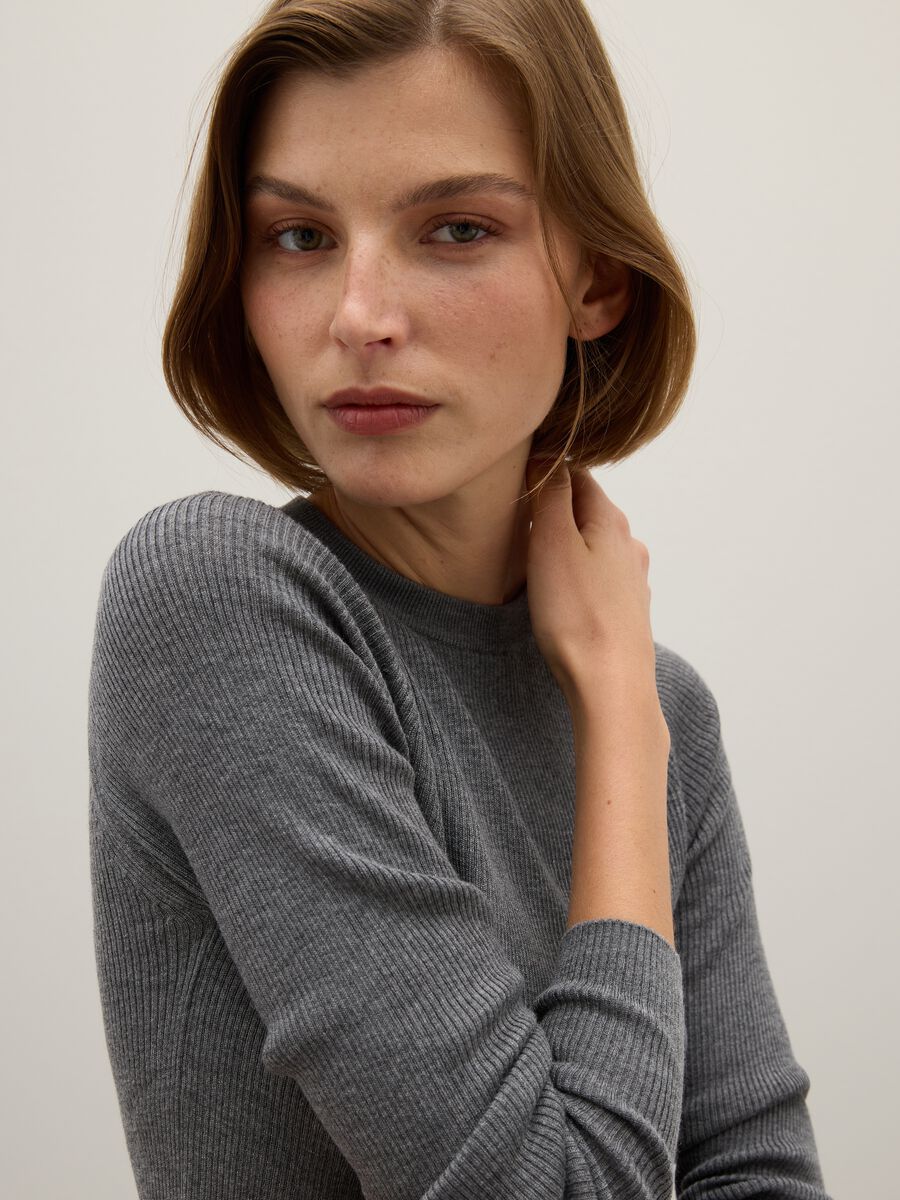 Maglione grigio fitted_3