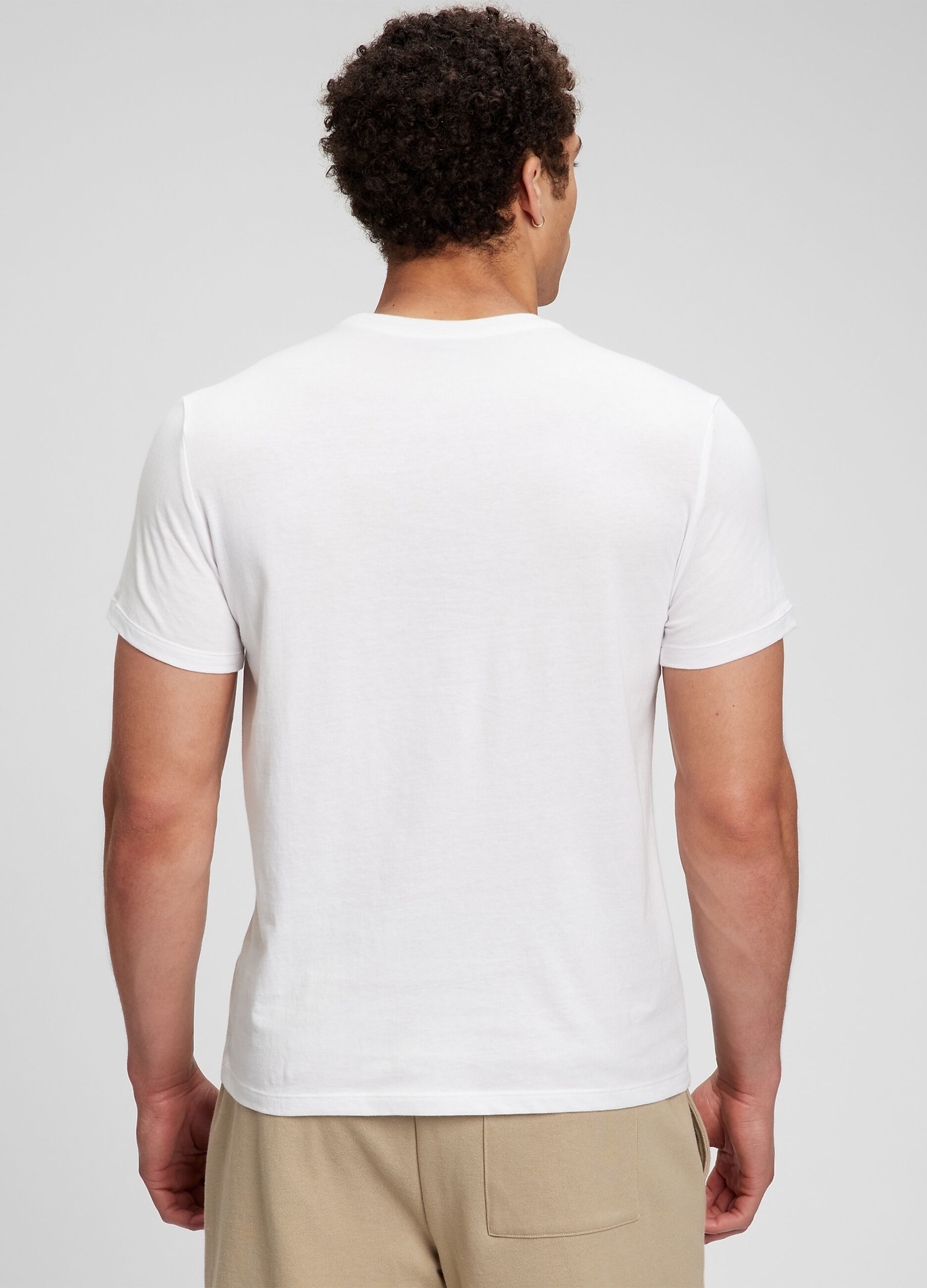 Cotton T-shirt with logo print