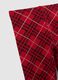 Girls' red checked stretch cotton leggings_2