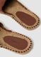 Brown espadrille-style sandals_2