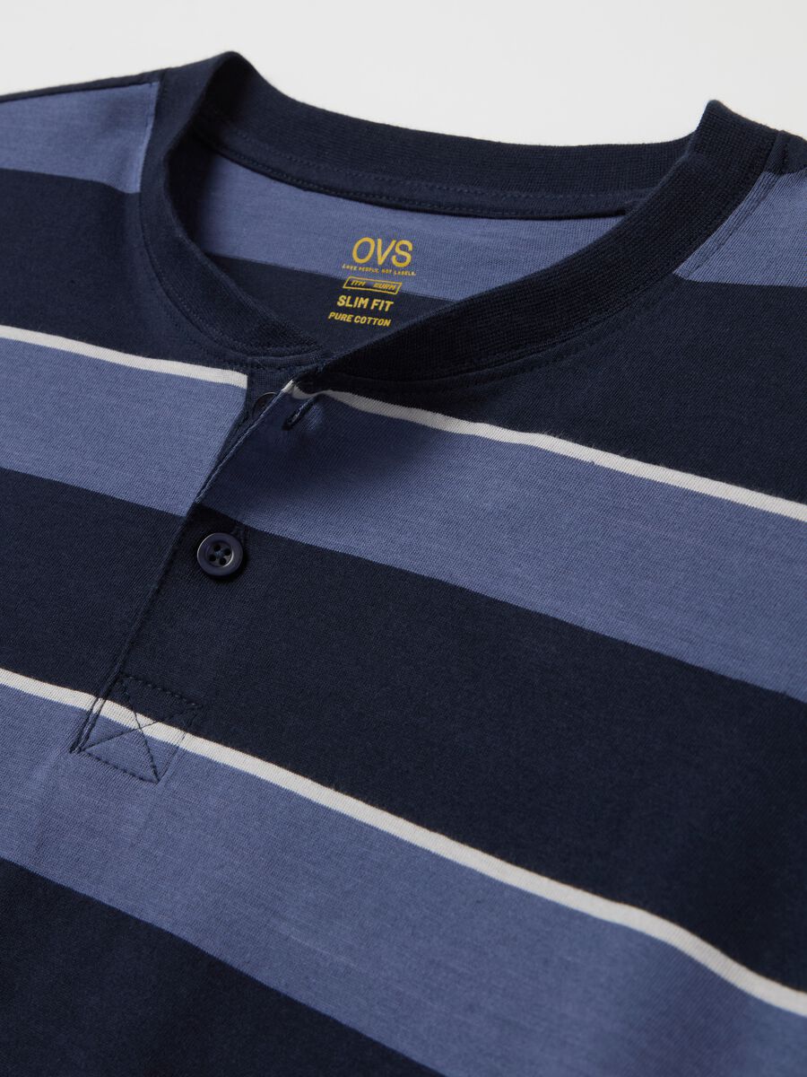 Long pyjamas with granddad neckline_5