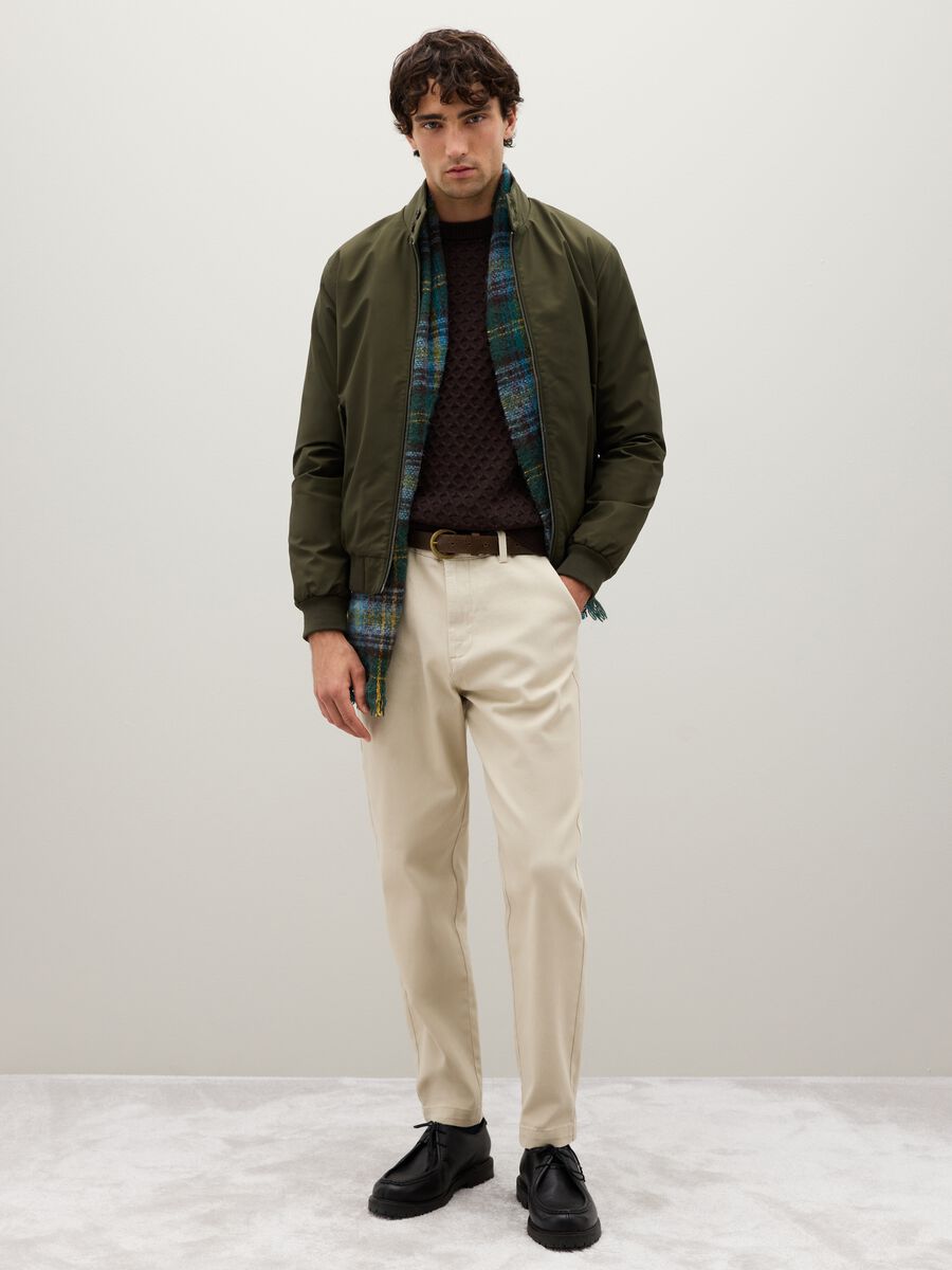 Giacca verde regular fit_2