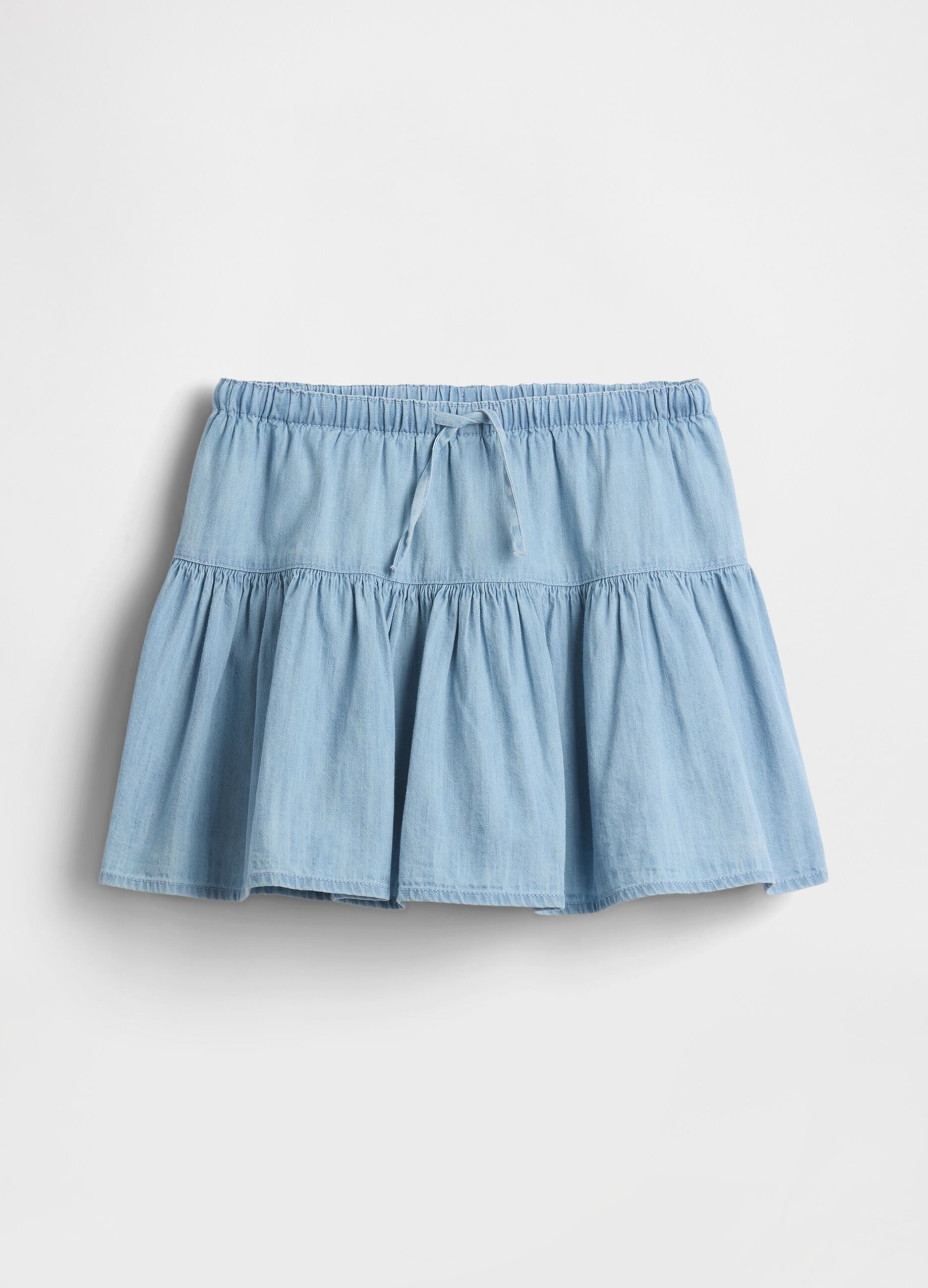 Pure cotton denim skirt