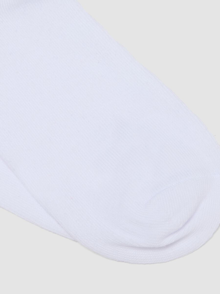White organic stretch-cotton socks with rhinestones_2