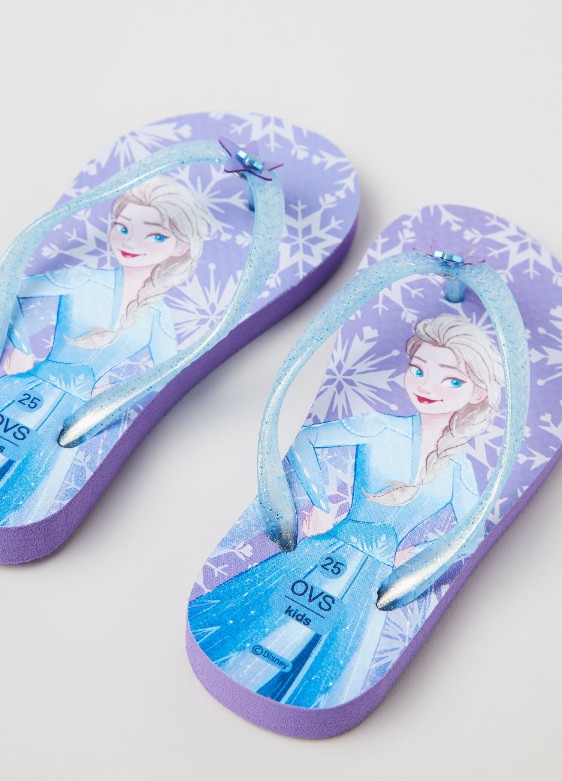 Infradito con stampa Disney Frozen_2