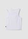 White stretch cotton tank top with asymmetric straps_4