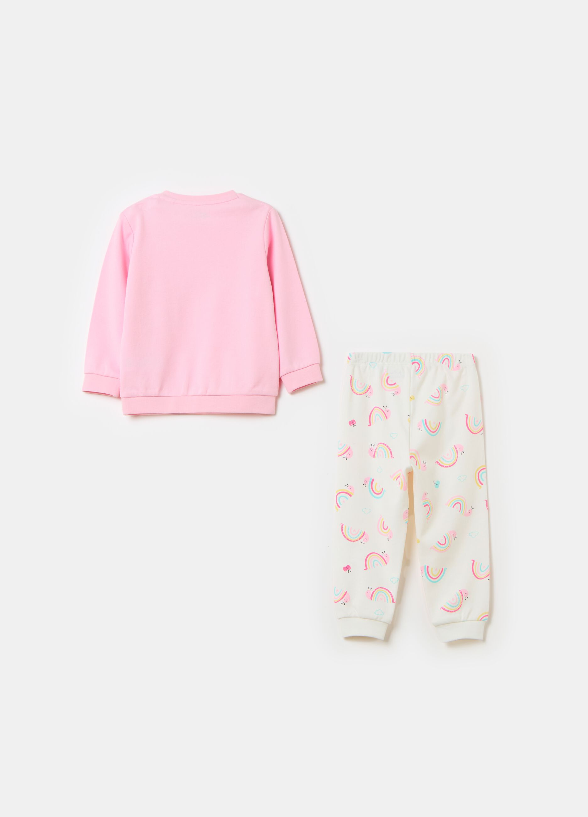 Organic cotton pyjamas with print